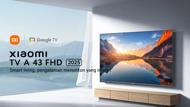 Xiaomi TV A 43 FHD 2025: Smart TV Elegan dengan Fitur Canggih