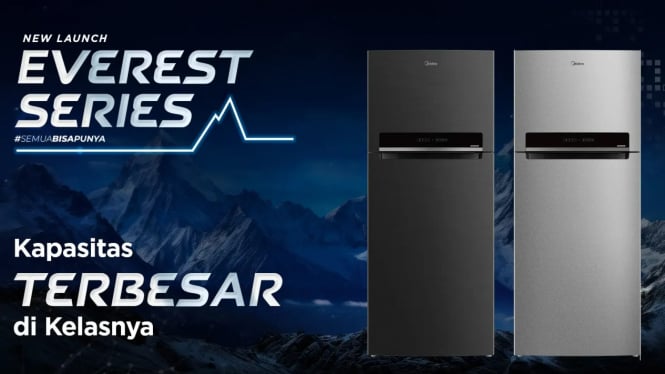 Midea Everest: Kulkas Besar dengan Fitur Canggih dan Hemat Listrik!