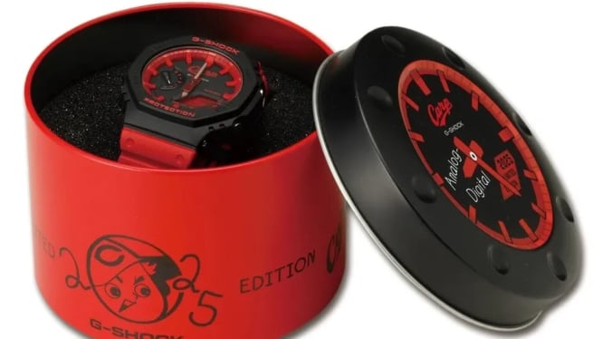 G-Shock GA-2100 Carp Limited Edition: Jam Edisi Terbatas dengan Desain Merah-Hitam Ikonik!