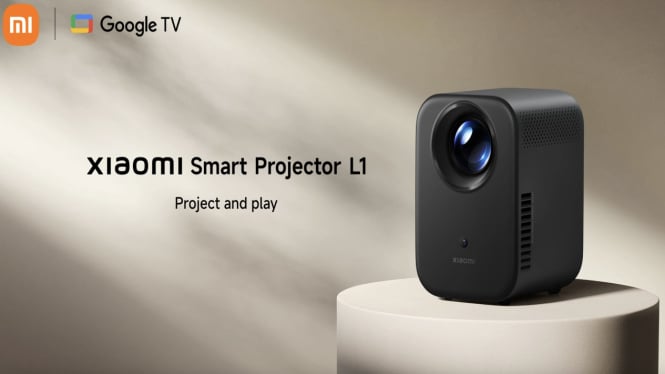 7 Keunggulan Proyektor Xiaomi L1 Setara Google TV Kualitas HD 1080p dengan Auto-Focus