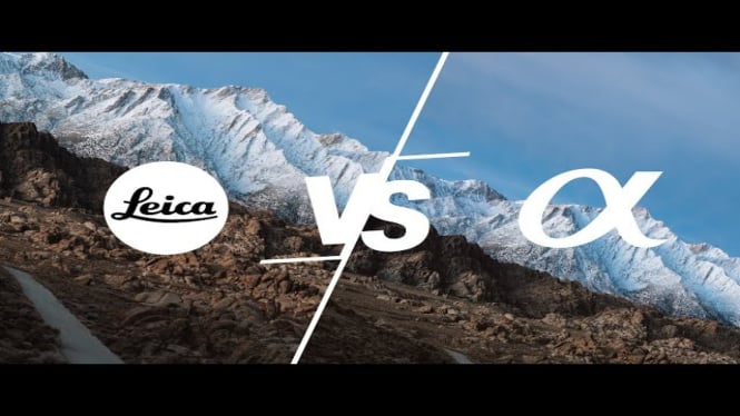 Sony vs Leica