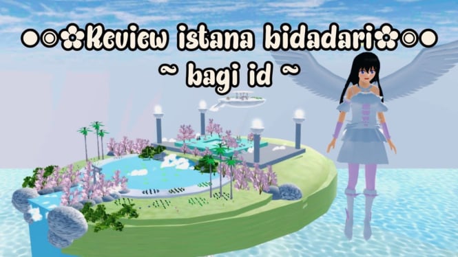 Istana Bidadari di Sakura School Simulator