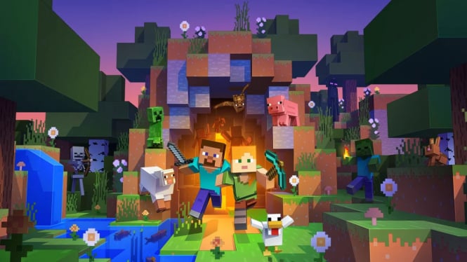 Panduan Bermain Minecraft Multiplayer Offline dan Online, Lengkap Praktis Mudah Terbaru