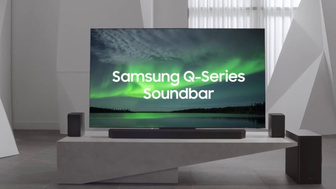 Samsung Luncurkan Soundbar Q-Series: Bass Gahar, AI Canggih, dan Desain Fleksibel!