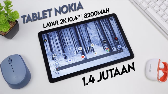 Tablet Nokia T21: Harga 2 Jutaan dengan Desain Kokoh dan Performa Tangguh