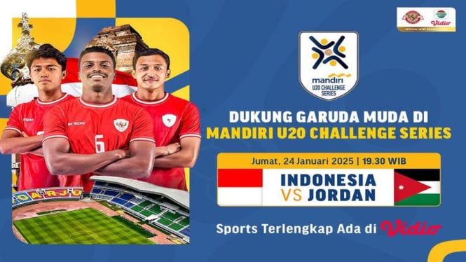 Link Live Streaming yang Asli Jadwal dan Link Streaming Timnas Indonesia U-20 vs Yordania, Malam Ini 19.30WIB