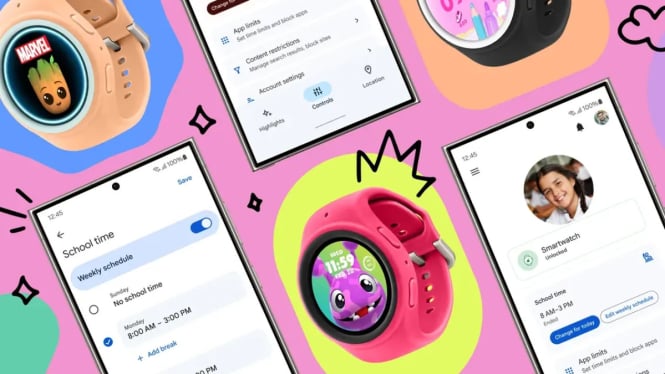 Samsung dan Google Hadirkan WearOS Ramah Anak: Debut di Galaxy Watch7 LTE