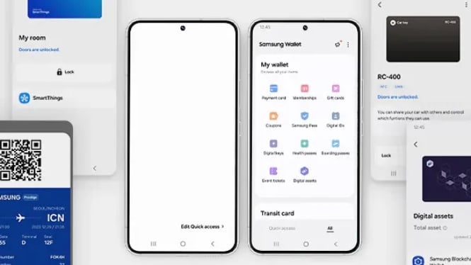 Samsung Wallet Hadir di Galaxy S25: Cukup Tempel HP, Transaksi Beres!