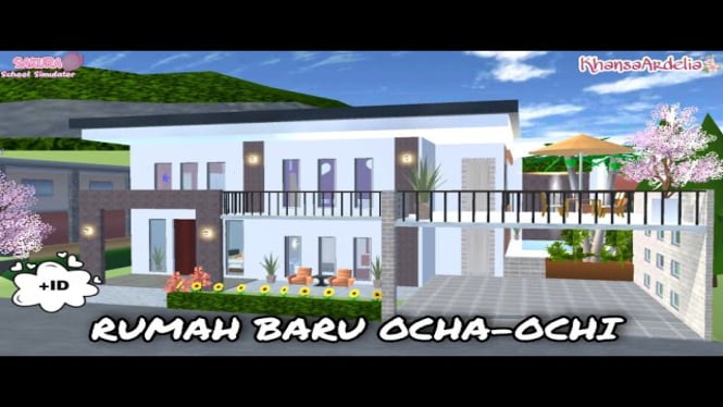 Rumah Baru Ocha Ochi di Sakura School Simulator