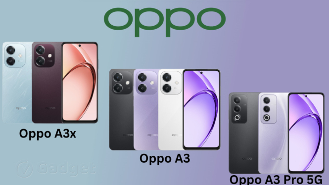 Update Harga Oppo A3, A3 Pro 5G, dan A3x Terbaru Dengan Spesifikasinya