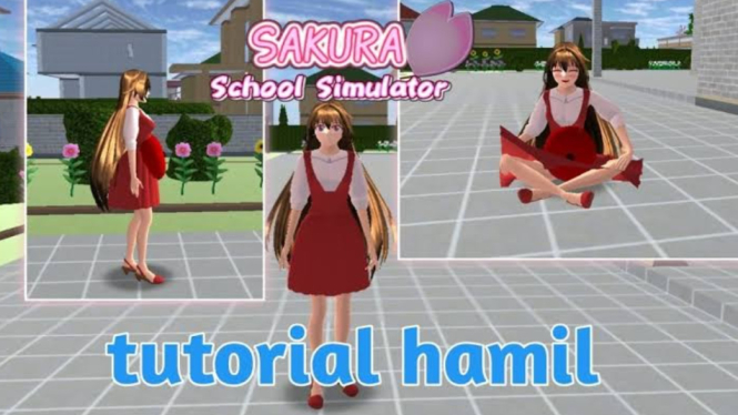 Cara Cepat Hamil dan Melahirkan di Sakura School Simulator!