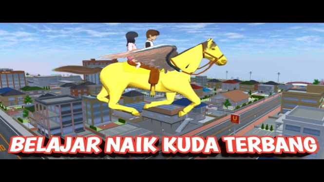 Kuda Terbang di Sakura School Simulator: Panduan Lengkap