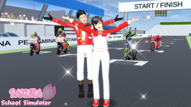 Sirkuit Balap Impianmu Ada di Sini! Temukan ID Props Sakura School Simulator yang Bikin Nagih