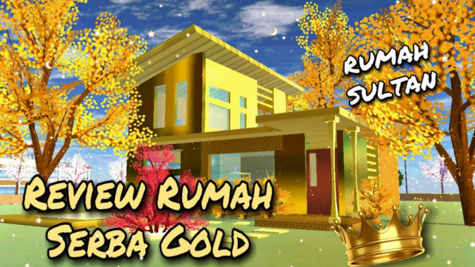 Punya Istana Emas Sendiri? Ini Dia ID Rumah Mewah di Sakura School Simulator yang Wajib Kamu Coba!