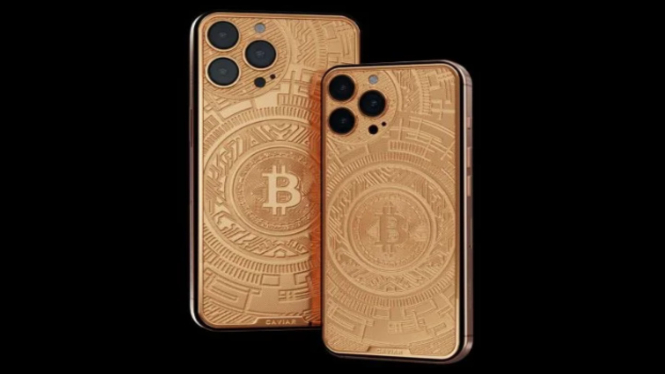 iPhone 16 Pro Edisi Bitcoin: Caviar Rilis Ponsel Mewah Berlapis Emas 24 Karat, Harganya Fantastis!