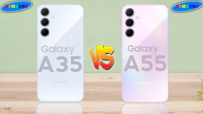 Samsung Galaxy A35 5G vs Samsung Galaxy A55 5G