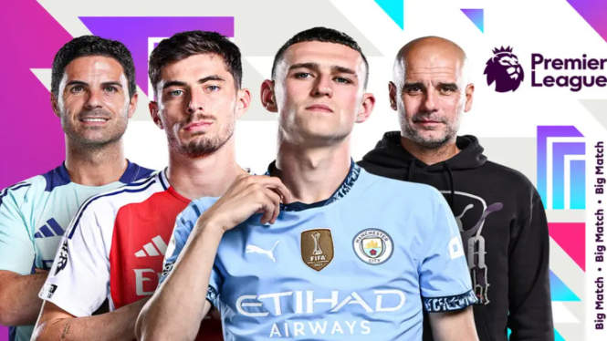 Arsenal vs Manchester City - Premier League/Liga Inggris