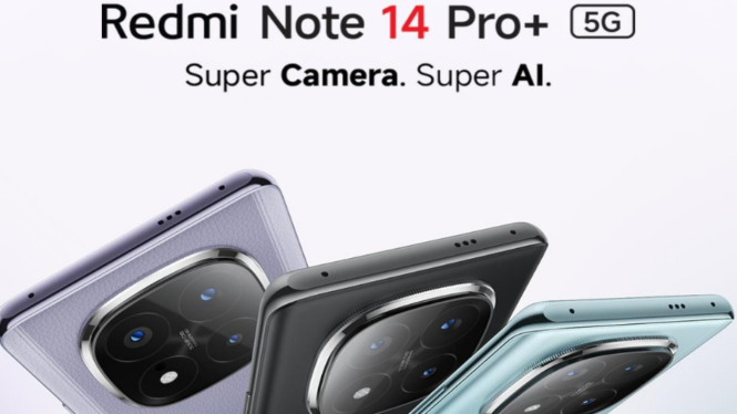 Redmi Note 14 Pro+ 5G Hadir dengan Kamera 200MP, Layar AMOLED, dan Fast Charging 120W!