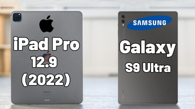 Apple iPad Pro 12.9 (2022) vs Samsung Galaxy Tab S9 Ultra: Duel Tablet Flagship