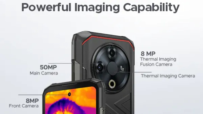 DOOGEE Fire 6 4G: Smartphone Tangguh dengan Kamera Thermal Canggih, Harga Rp3 Jutaan!
