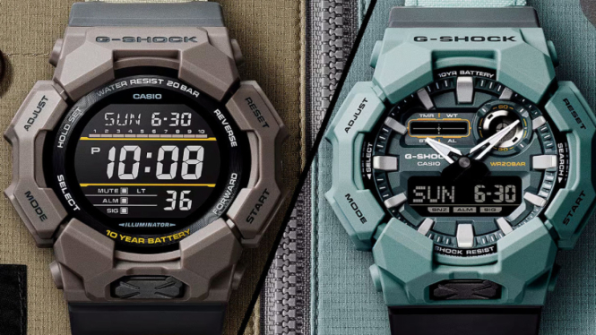 Casio Rilis G-Shock Ramah Lingkungan! Tahan 10 Tahun, Warna dari Lobak Merah?