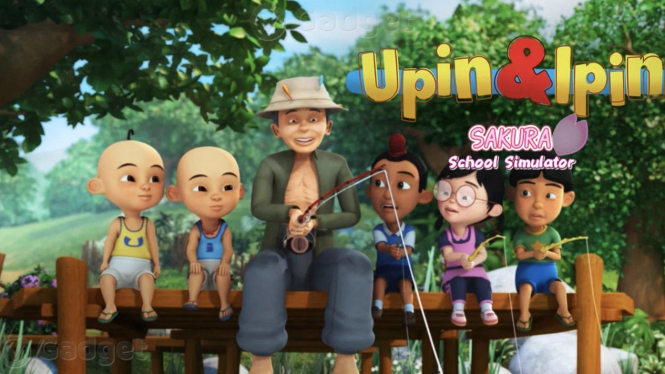 ID Rumah Upin Ipin dan BoBoiBoy di Sakura School Simulator