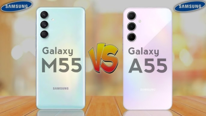 Samsung Galaxy A55 5G vs M55 5G
