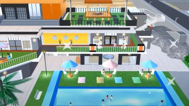 ID Rumah Terbesar Sakura School Simulator: Masuk dan Kagumi Setiap Sudutnya!
