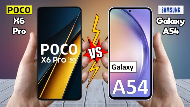 POCO X6 Pro 5G vs Samsung Galaxy A54 5G: Mana HP 4 Jutaan yang Lebih Unggul di Tahun 2025?