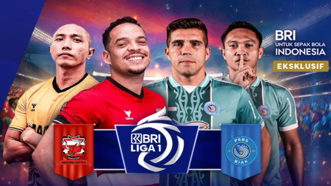 Madura United vs PSBS Biak 8 Februari 2025