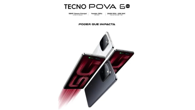 Tecno Pova 6 5G: Smartphone Budget dengan Kamera 108MP