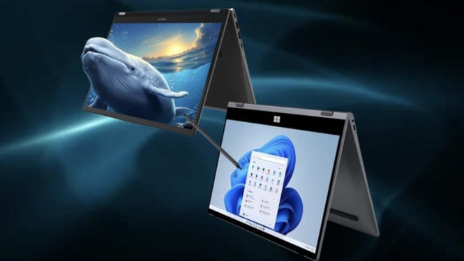Advan 360 Stylus Pro Laptop Layar Sentuh, Harga Terjangkau dan Performa Ngebut Bisa Jadi Tablet