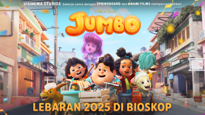 Sejarah Baru! Film Animasi Jumbo Akan Tayang di 17 Negara, Lebaran 2025
