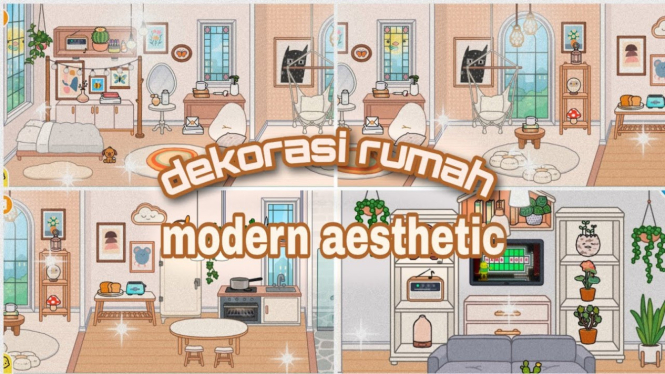 Membeli dan Dekorasi Rumah di Toca Life World