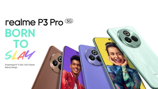 Realme P3 Pro: Smartphone Premium dengan Layar 120Hz, Baterai 6000mAh, dan Desain Berubah Warna!