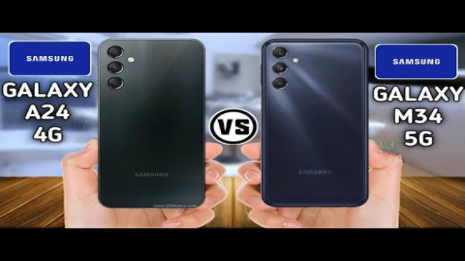 Samsung Galaxy A24 vs Samsung Galaxy M34 5G