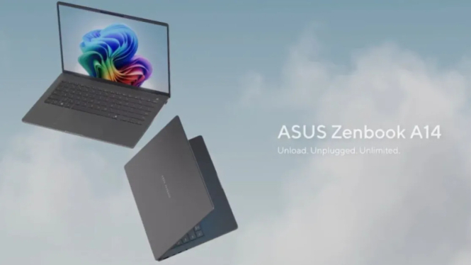 ASUS Zenbook A14 Rilis! Laptop Copilot+ PC Teringan di Dunia dengan AI Canggih