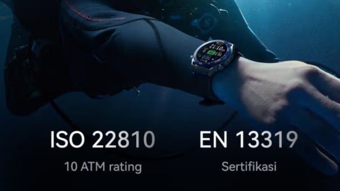 Smartwatch 10ATM Terbaik! Tahan Air, Fitur Lengkap, dan Baterai Awet