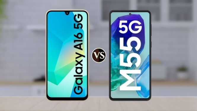 Samsung Galaxy A16 5G vs Samsung Galaxy M55 5G