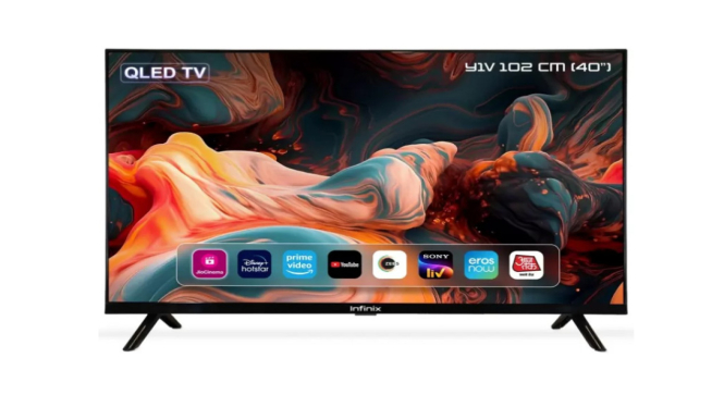 Infinix Resmi Luncurkan TV QLED Y1V 40 Inci
