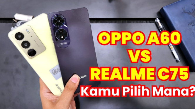 Realme C75 vs Oppo A60: Pilih yang Mana? Ini Perbandingan Lengkapnya!