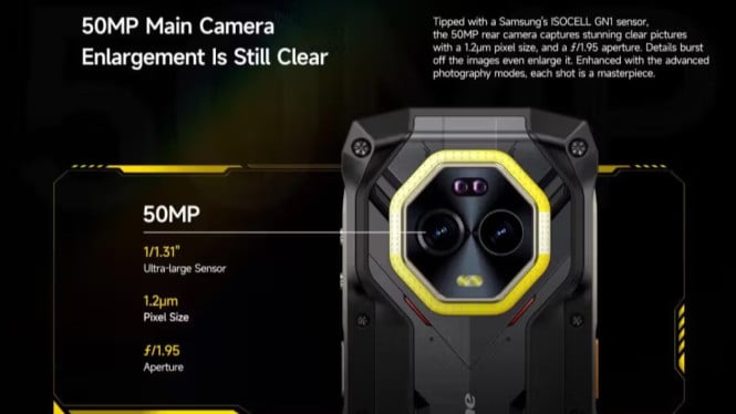 Ulefone Armor Mini 20 Pro 5G: HP Tangguh, Baterai Monster, dan Kamera Malam!