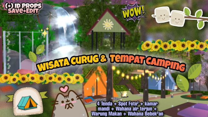 Wisata Air Tawar di Sakura School Simulator