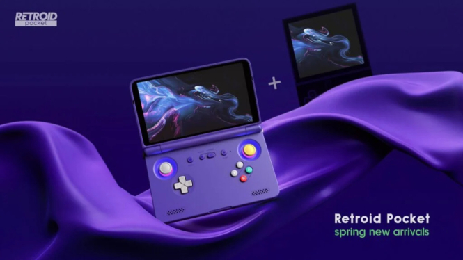 Retroid Pocket Flip 2: Konsol Genggam Lipat dengan Layar AMOLED