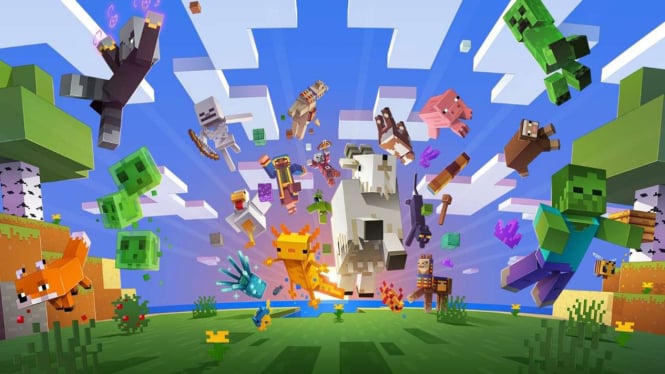 Cara Download Minecraft Bedrock Edition Gratis di HP Mudah dan Aman Terbaru