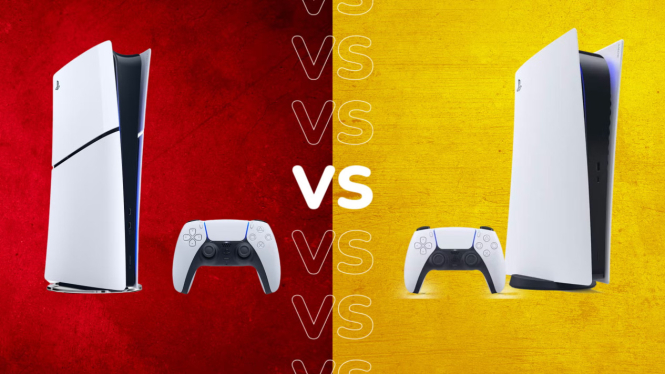 Sony PlayStation 5 Digital Edition vs PS5 Slim