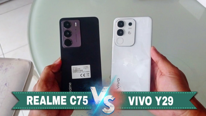 Realme C75 vs Vivo Y29: Pilih yang Mana? Ini Perbandingan Harga dan Spesifikasinya!