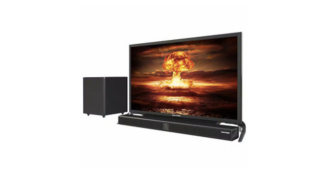 POLYTRON Smart Cinemax EQLED 50 Inch: TV 4K Canggih dengan Harga Terjangkau, Cocok untuk Keluarga!