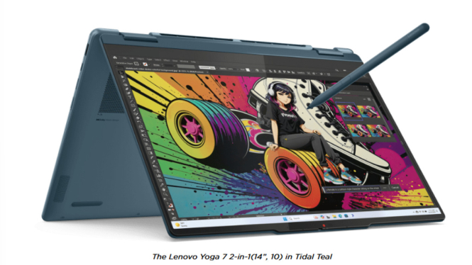 Lenovo Yoga 7 Resmi Diluncurkan: Laptop 2-in-1 dengan Layar OLED 2.8K