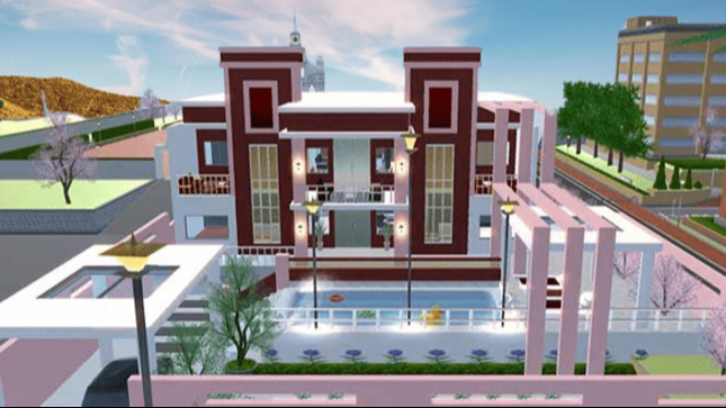 Cara Mudah Membuat Rumah Mewah di Sakura School Simulator untuk Pemula